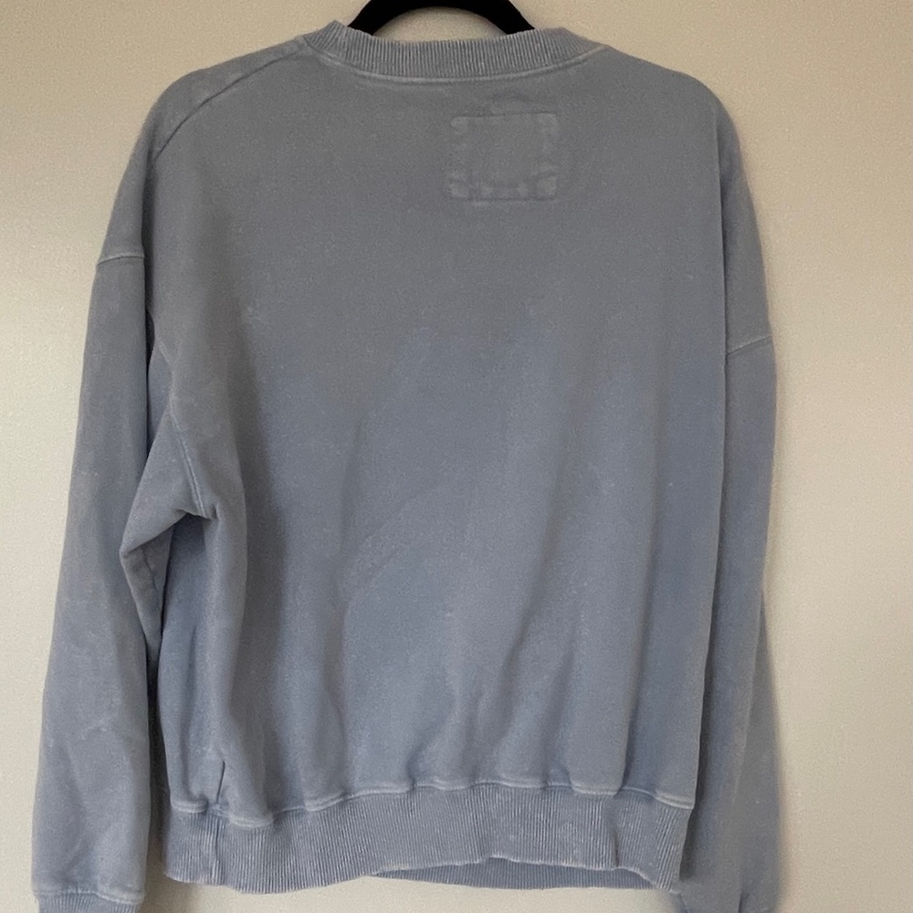 Womens blue east coast oversized sweatshirt